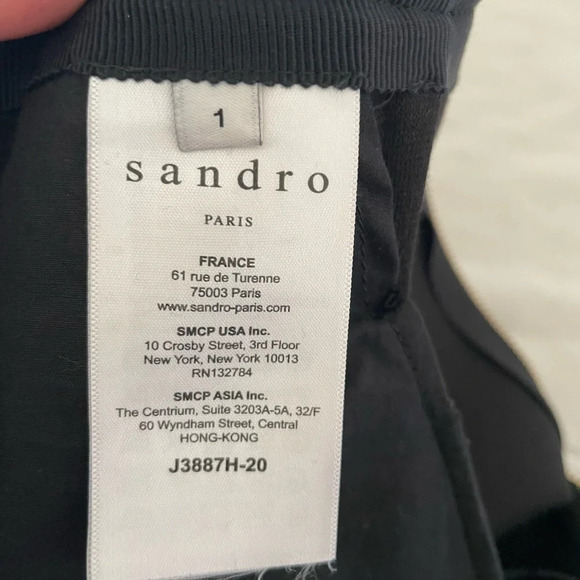 Sandro velour zip mini skirt - Picture 11 of 11